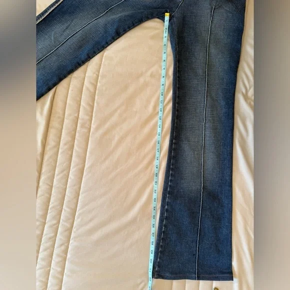 Roberto Cavalli Blue Flare & Wide Leg Jeans - Picture 11 of 13